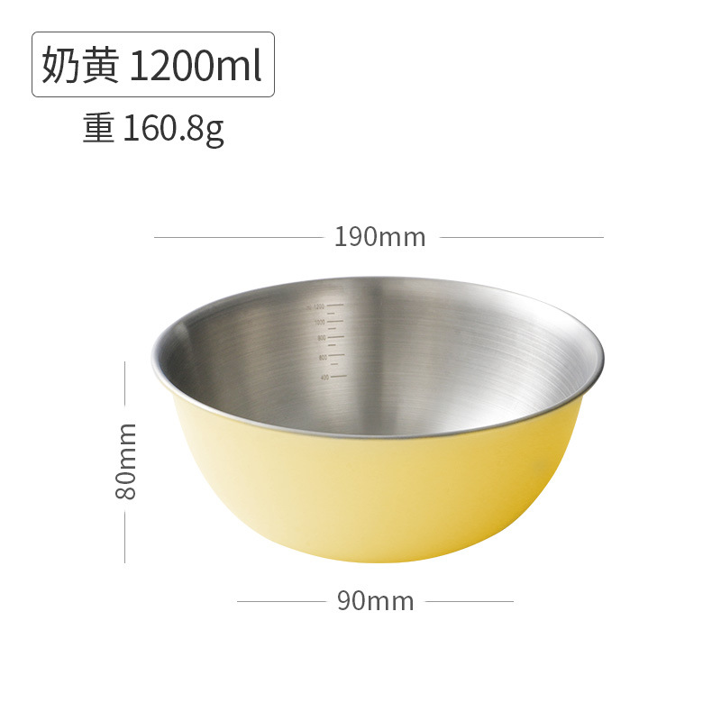 BOWL INOX TRỘN THỰC PHẨM YUNWU