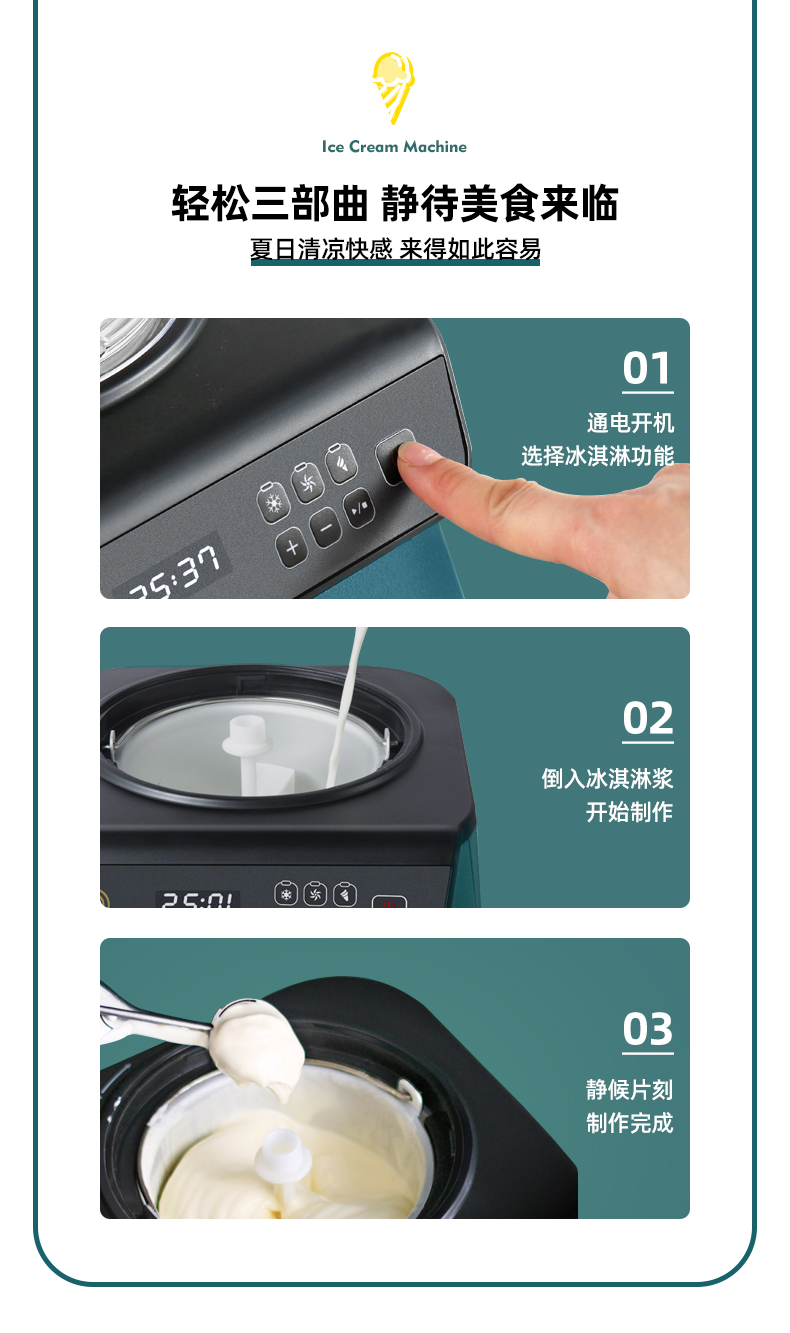 MÁY LÀM KEM GELATO PETRUS IC1280