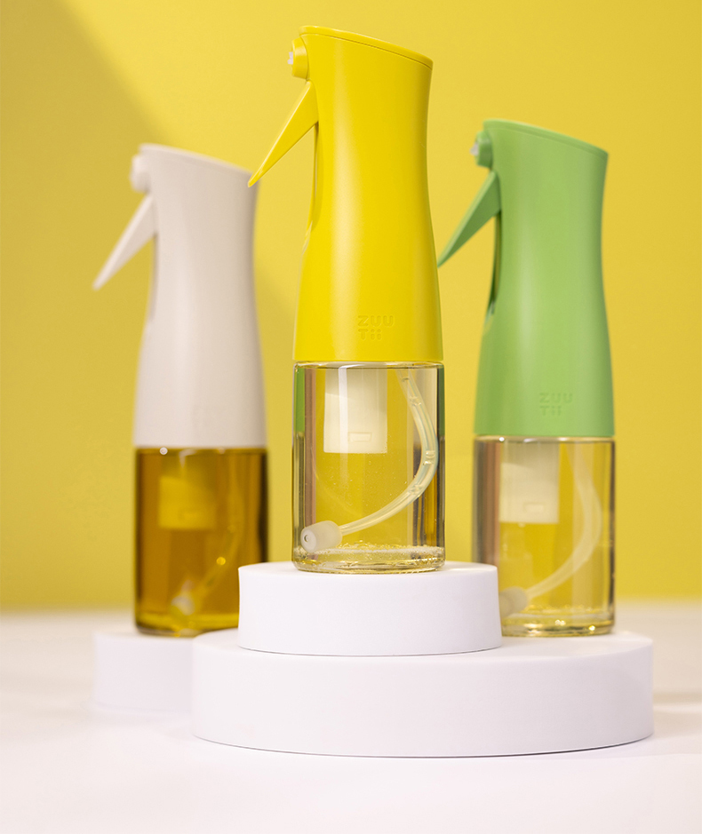 LỌ ĐỰNG DẦU ĂN TỰ MỞ NẮP THỦY TINH CAO CẤP ZUUTII