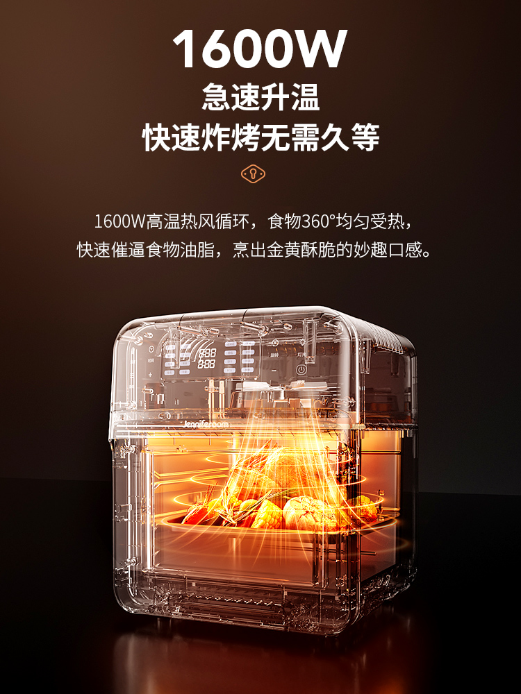 LÒ NƯỚNG CHIÊN KHÔNG DẦU ĐA NĂNG JENNIFEROOM