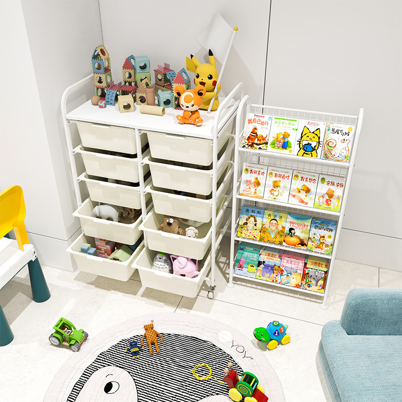 GIÁ SẮT ĐỰNG ĐỒ ĐA NĂNG NGĂN KÉO BÁNH XE DI ĐỘNG