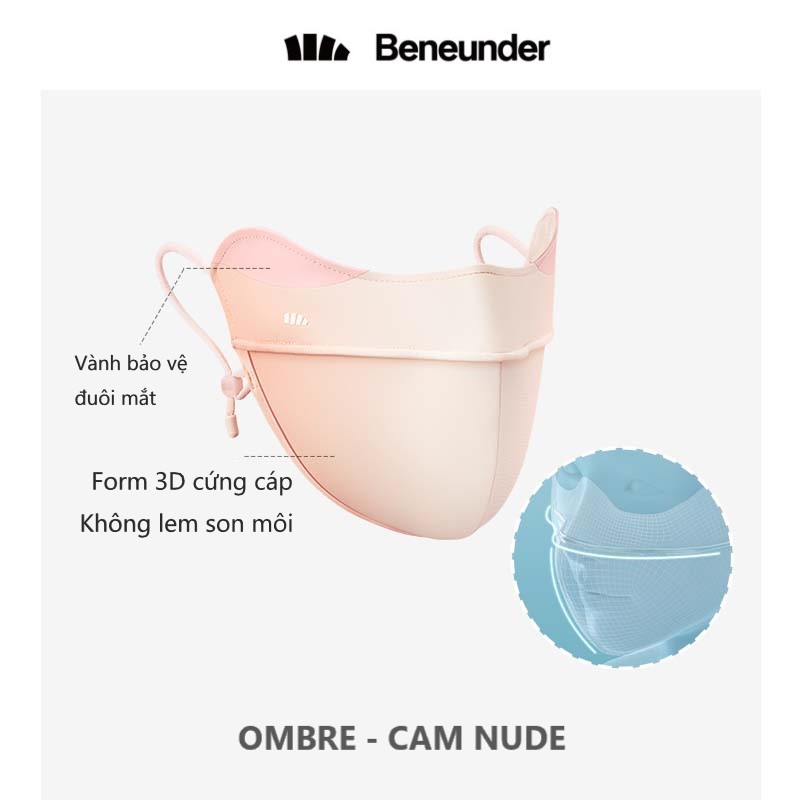 KHẨU TRANG CHỐNG NẮNG NỮ THẦN BENEUNDER
