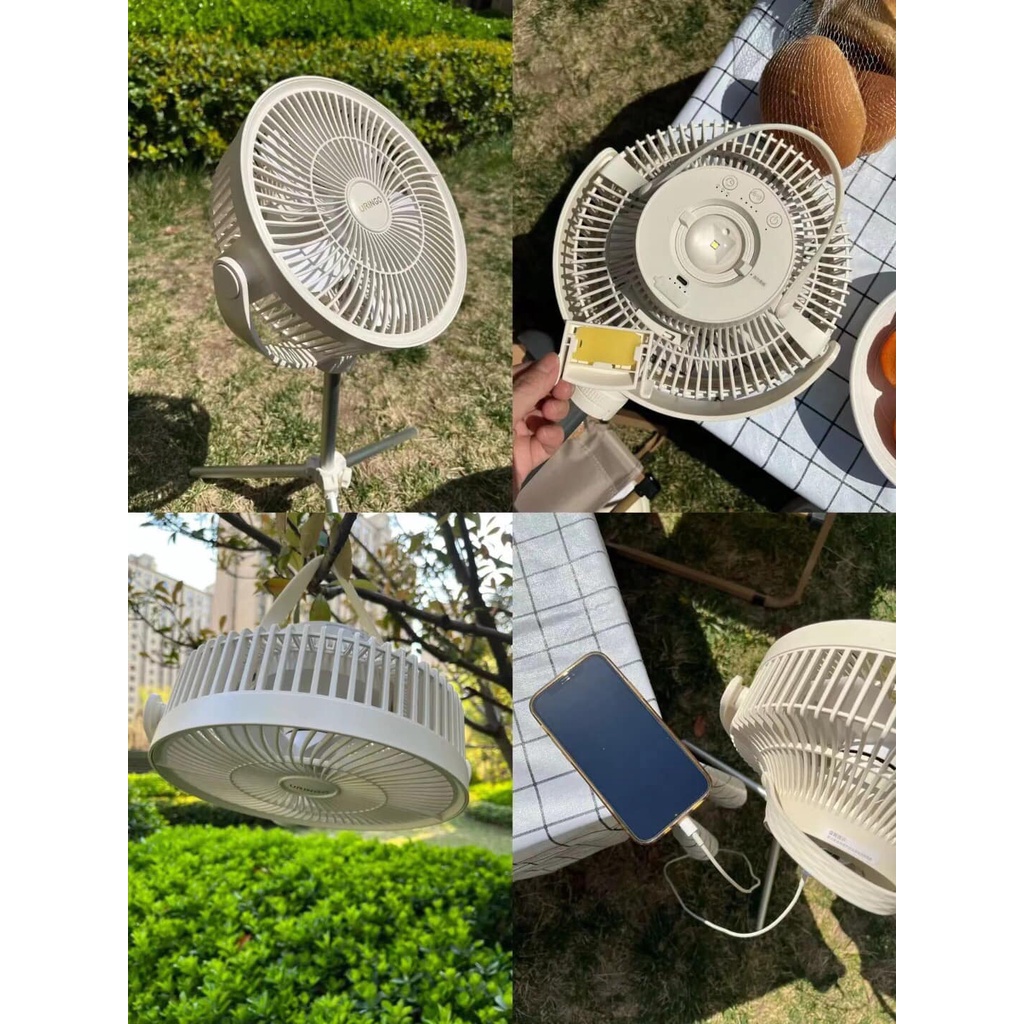 [Có sẵn] [Có bảo hành] [Chính hãng] QUẠT CAMPING QUẠT DU LỊCH QUẠT DÃ NGOẠI QUẠT TÍCH ĐIỆN KHÔNG DÂY