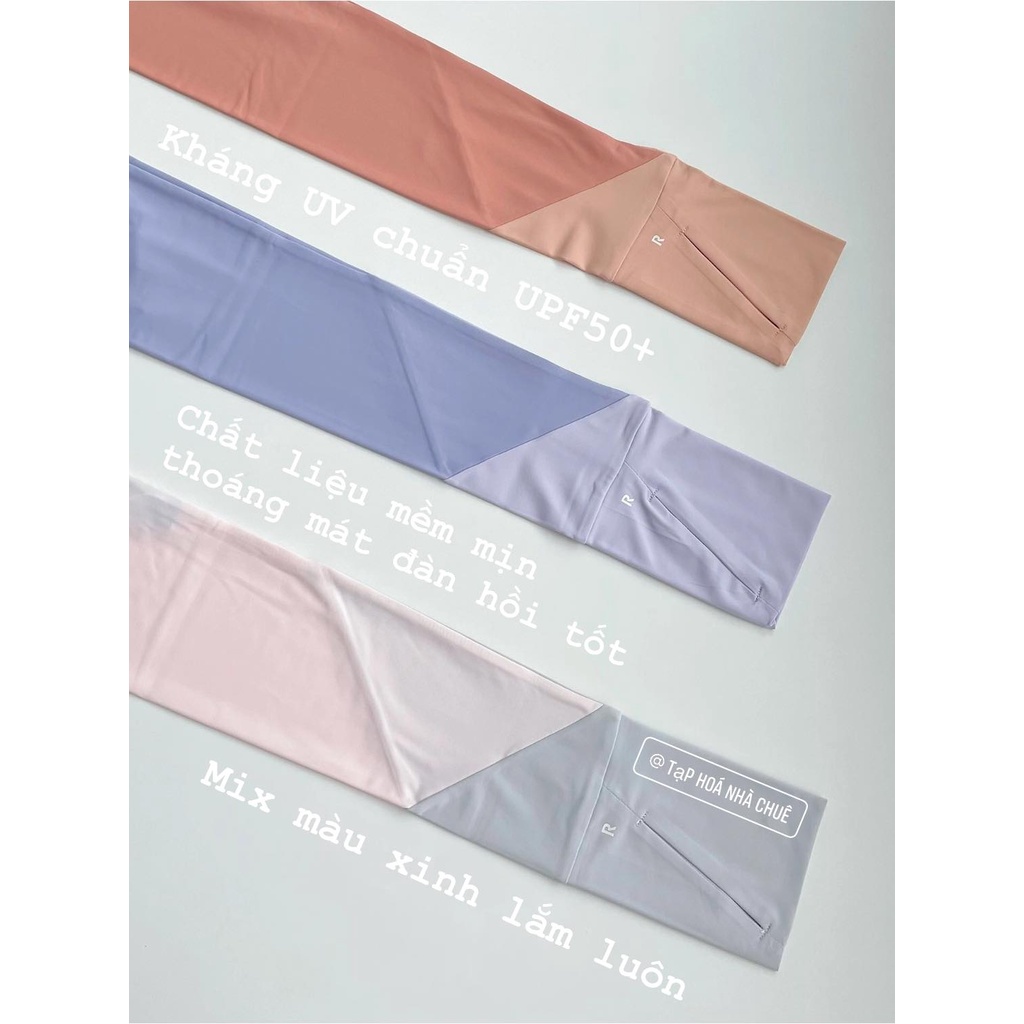 [Ảnh thật] [Chính hãng] GĂNG TAY ỐNG TAY CHỐNG NĂNG BENEUNDER UPF50+ SỢI BĂNG TƠ MÁT LẠNH CO GIÃN 3D