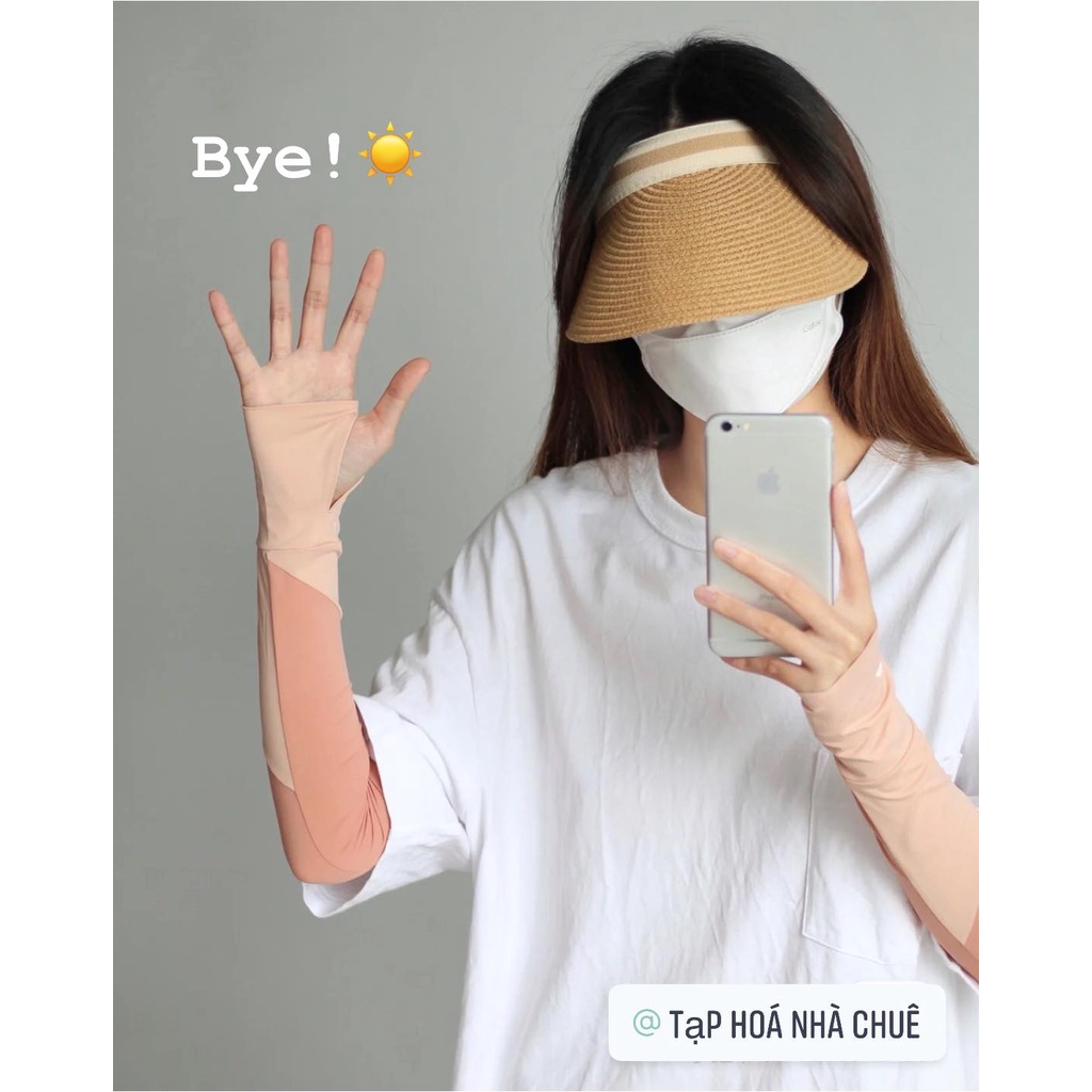 [Ảnh thật] [Chính hãng] GĂNG TAY ỐNG TAY CHỐNG NĂNG BENEUNDER UPF50+ SỢI BĂNG TƠ MÁT LẠNH CO GIÃN 3D