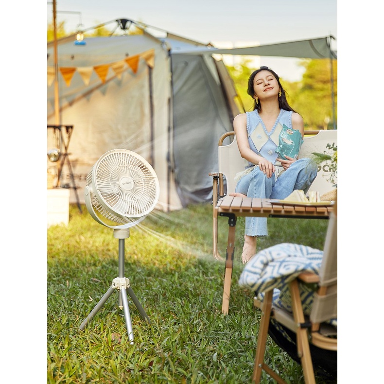 [Có sẵn] [Có bảo hành] [Chính hãng] QUẠT CAMPING QUẠT DU LỊCH QUẠT DÃ NGOẠI QUẠT TÍCH ĐIỆN KHÔNG DÂY