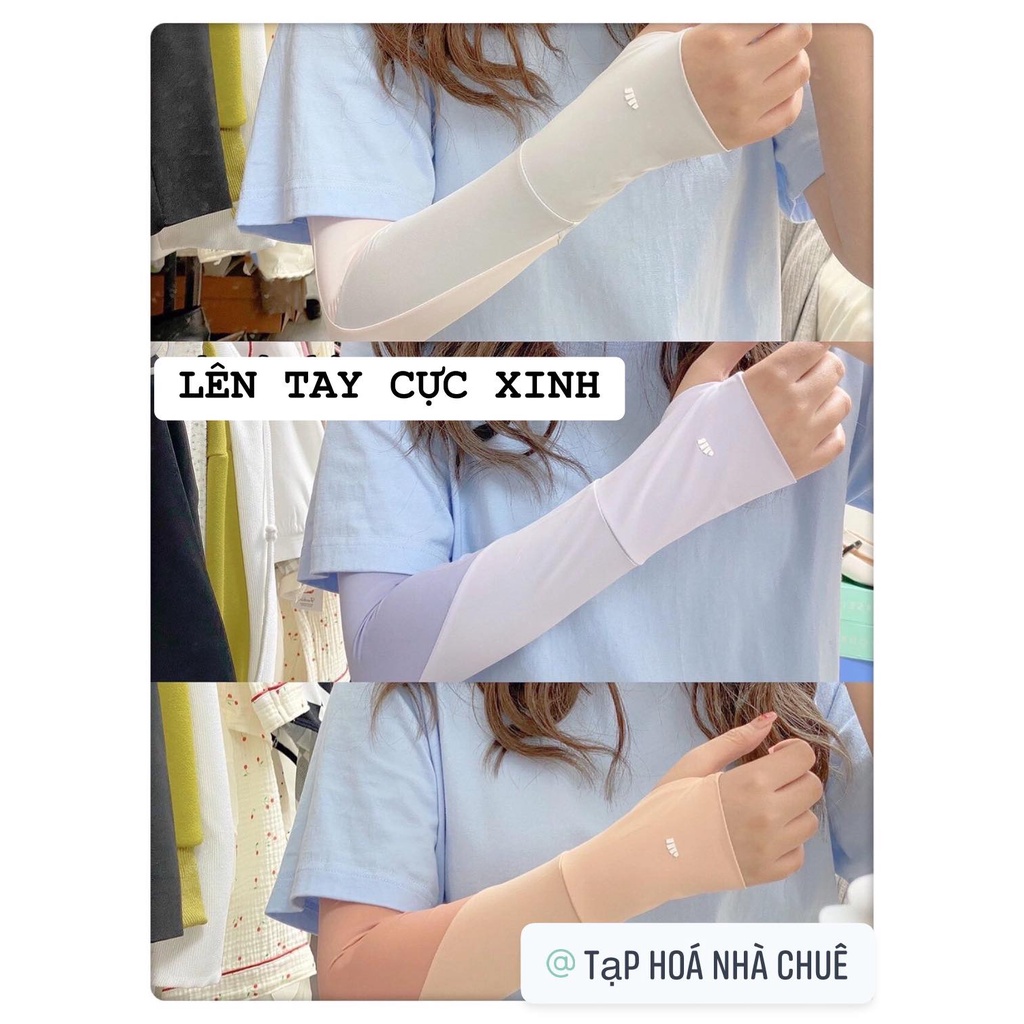 [Ảnh thật] [Chính hãng] GĂNG TAY ỐNG TAY CHỐNG NĂNG BENEUNDER UPF50+ SỢI BĂNG TƠ MÁT LẠNH CO GIÃN 3D