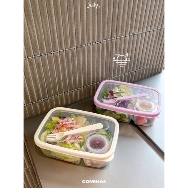 HỘP CƠM TRƯA HỘP SALAD HỘP ĐỰNG THỰC PHẨM CAO CẤP COMIKA