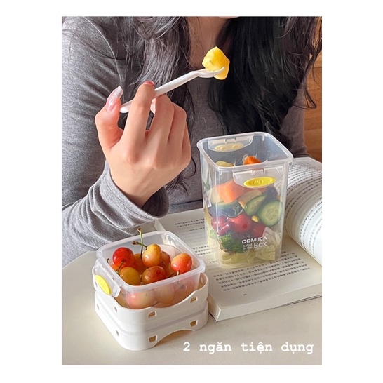 HỘP CƠM TRƯA HỘP SALAD HỘP ĐỰNG THỰC PHẨM CAO CẤP COMIKA