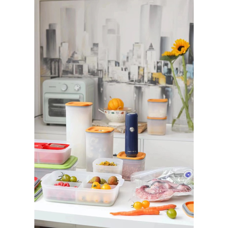 SET HỘP BẢO QUẢN THỰC PHẨM CHÂN KHÔNG MORPHY RICHARDS MR1119 15 món