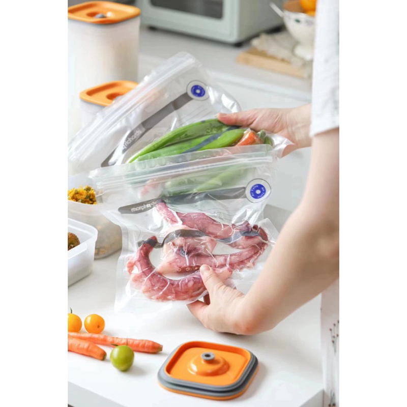 SET HỘP BẢO QUẢN THỰC PHẨM CHÂN KHÔNG MORPHY RICHARDS MR1119 15 món