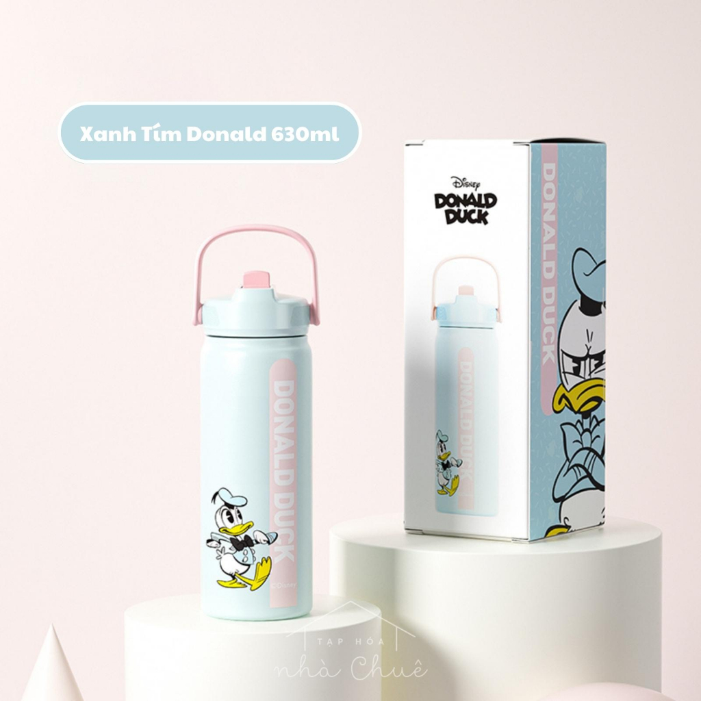 [Ảnh thật] [Chính hãng] [Có sẵn] BÌNH GIỮ NHIỆT CÁ NHÂN ĐA NĂNG MICKEY