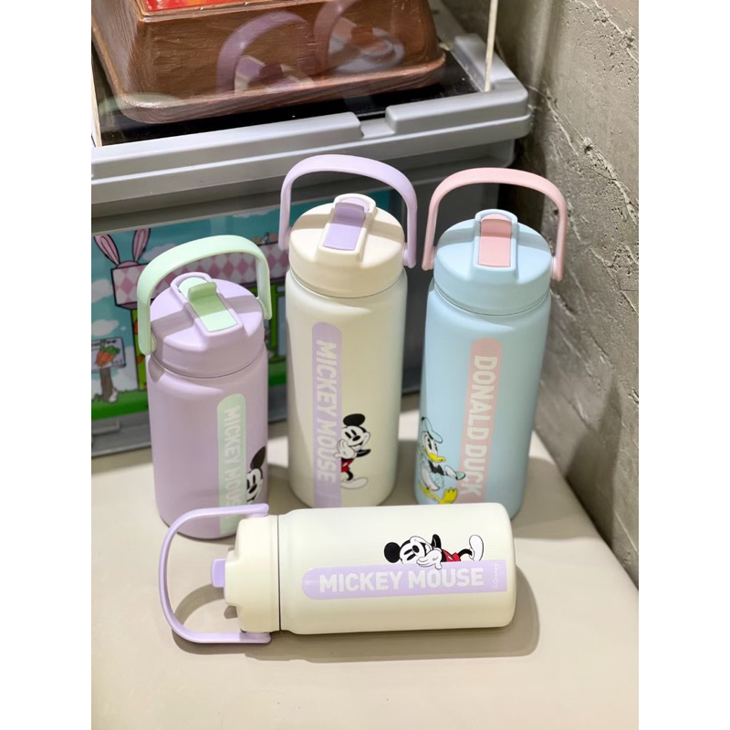 [Ảnh thật] [Chính hãng] [Có sẵn] BÌNH GIỮ NHIỆT CÁ NHÂN ĐA NĂNG MICKEY