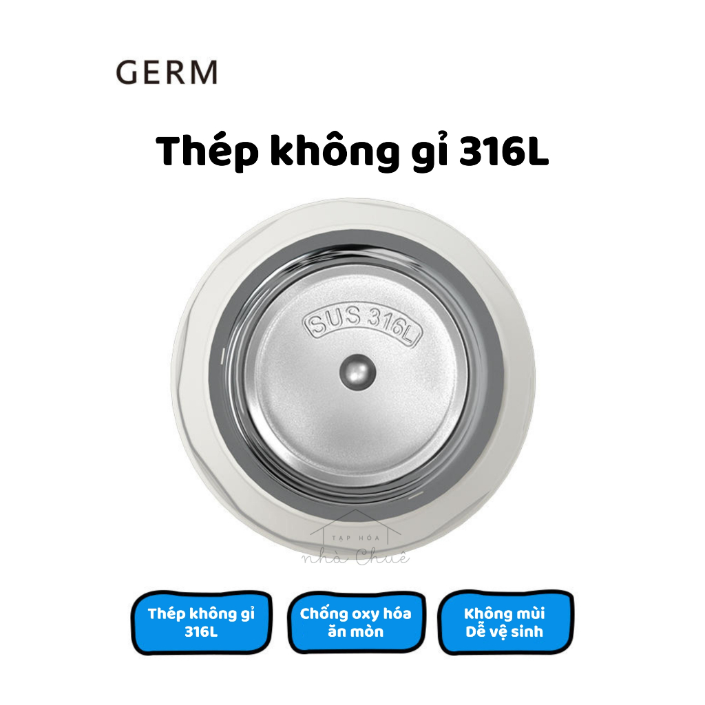 [Chính hãng][Có sẵn] BÌNH GIỮ NHIỆT CAO CẤP KÈM CỐC GIỮ NHIỆT 24H LÕI INOX316L MICKEY DONALD 500ML