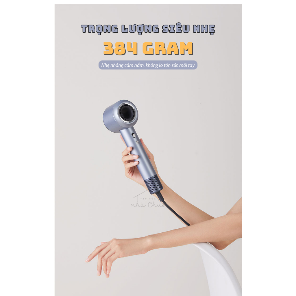 MÁY SẤY DƯỠNG TÓC CAO TỐC BỔ SUNG ION ÂM CAO CẤP KEHEAL