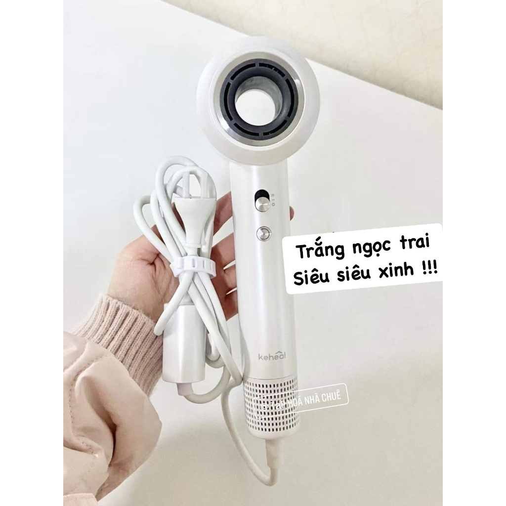 MÁY SẤY DƯỠNG TÓC CAO TỐC BỔ SUNG ION ÂM CAO CẤP KEHEAL
