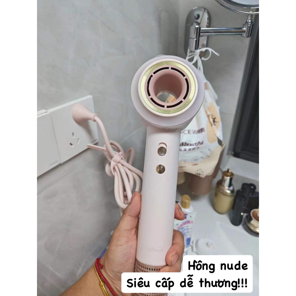 MÁY SẤY DƯỠNG TÓC CAO TỐC BỔ SUNG ION ÂM CAO CẤP KEHEAL