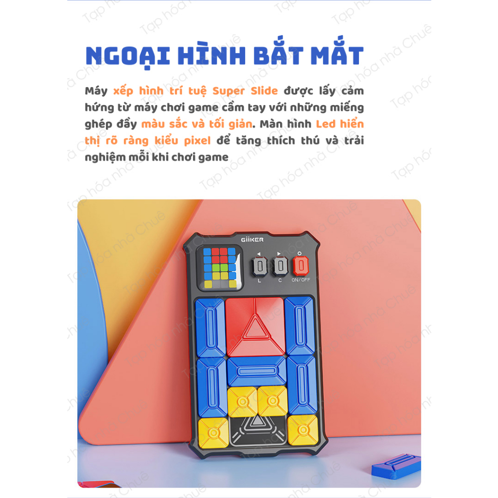 MÁY XẾP HÌNH THÔNG MINH PHÁT TRIỂN TRÍ TUỆ GIIKER SUPER SLIDE