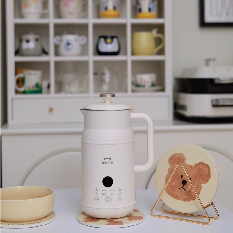 [Chính hãng] [Ảnh thật] [Có sẵn] MÁY XAY NẤU SỮA HẠT ĐA NĂNG MINI BRUNO