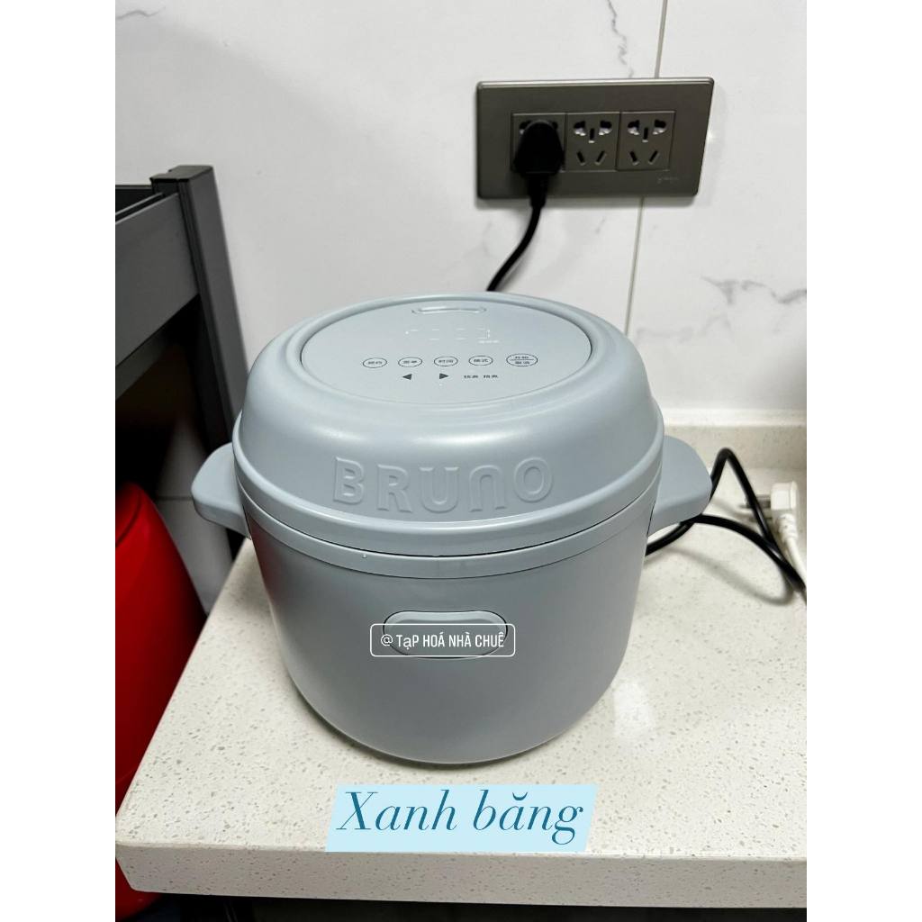 [Chính hãng] [Ảnh thật] [Có sẵn] NỒI CƠM ĐIỆN MINI THÔNG MINH ĐA NĂNG BRUNO
