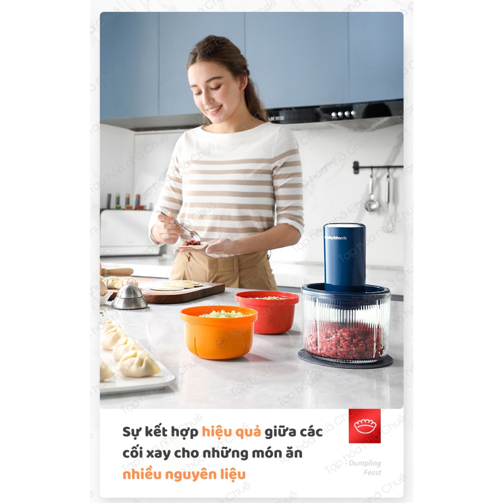 [Chính hãng][Ảnh thật] [Có sẵn] MÁY XAY MINI ĐA NĂNG MORPHY RICHARDS MR9405