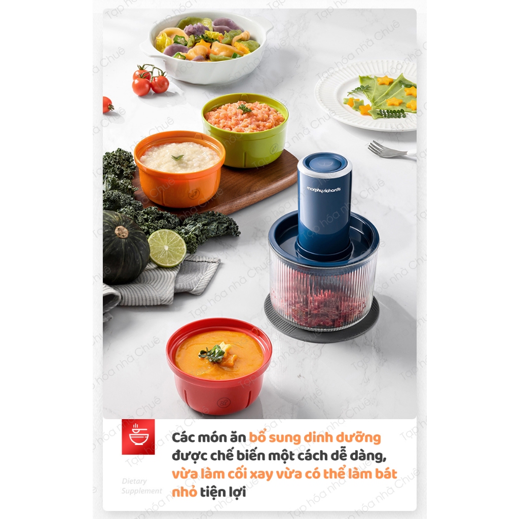 [Chính hãng][Ảnh thật] [Có sẵn] MÁY XAY MINI ĐA NĂNG MORPHY RICHARDS MR9405