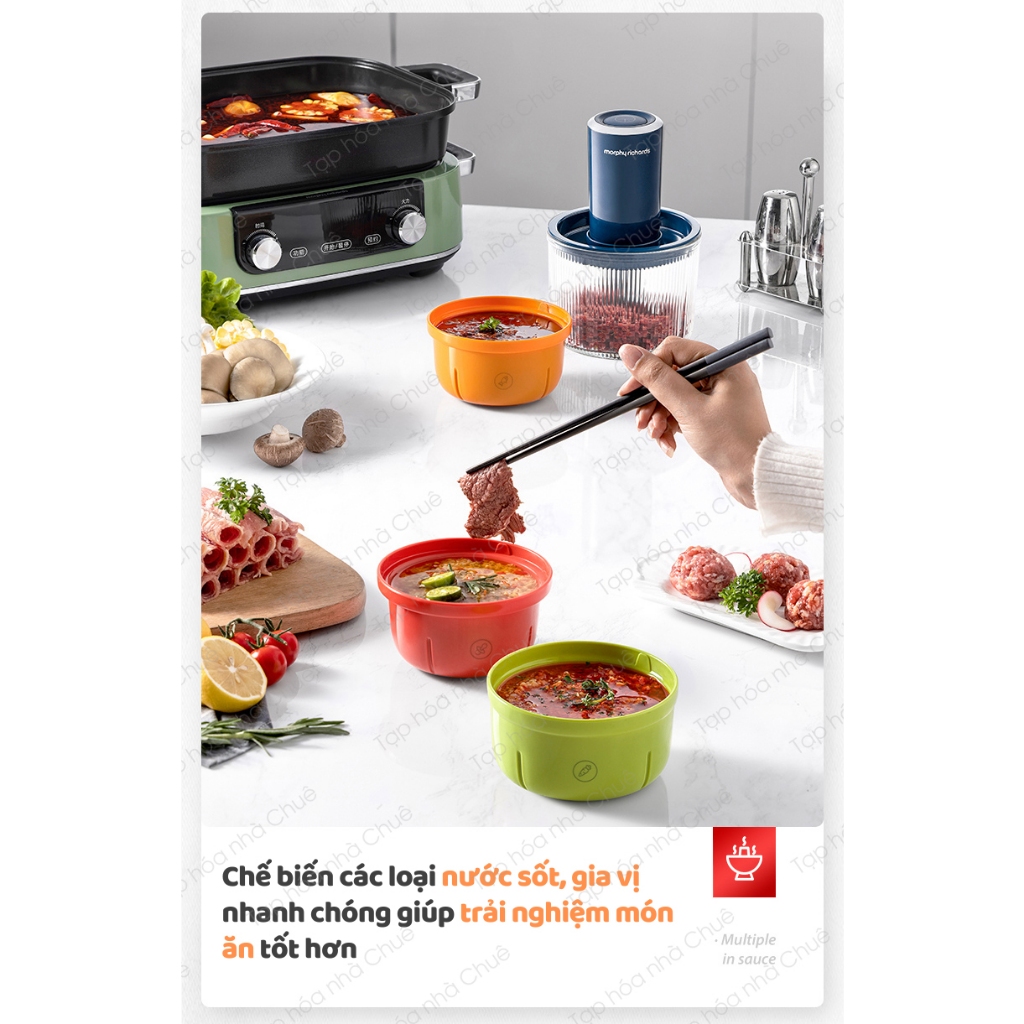 [Chính hãng][Ảnh thật] [Có sẵn] MÁY XAY MINI ĐA NĂNG MORPHY RICHARDS MR9405