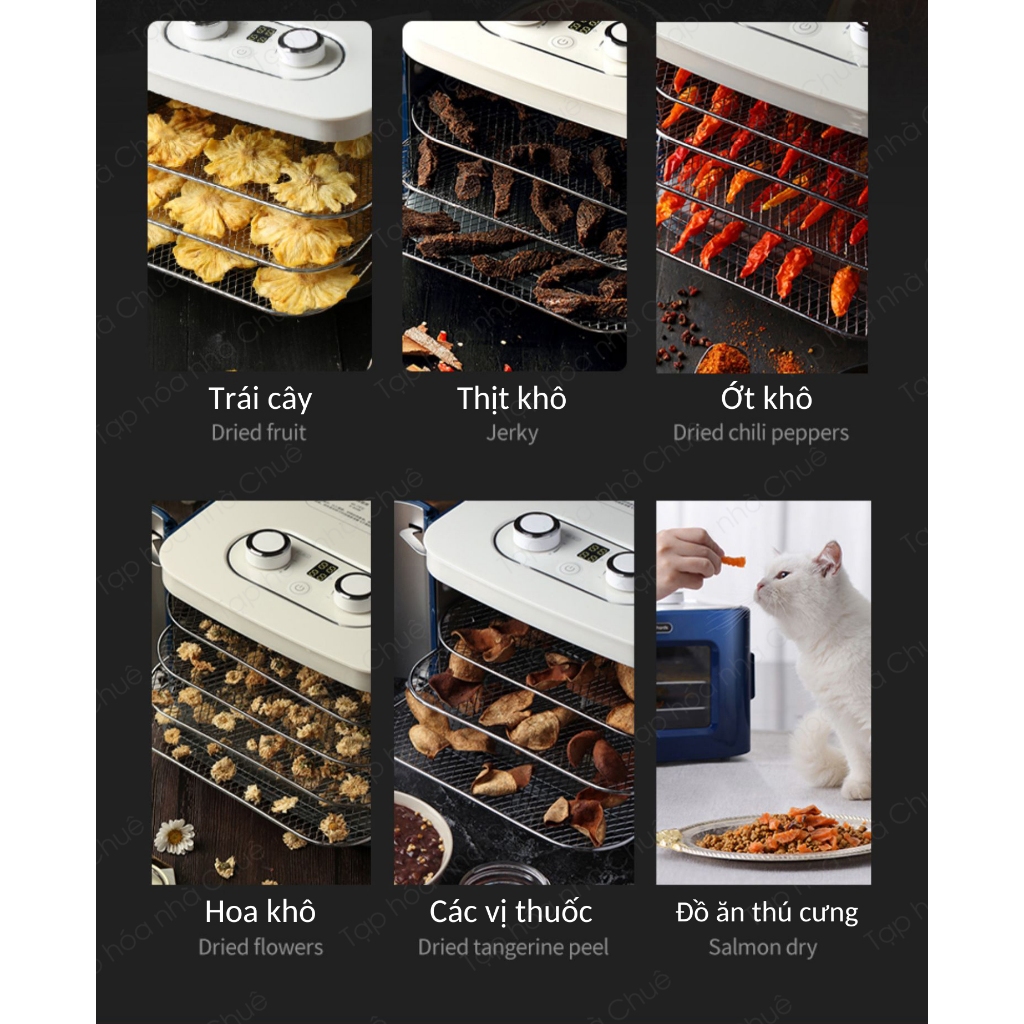 [Chính hãng][Ảnh thật] [Có sẵn] MÁY SẤY THỰC PHẨM MORPHY RICHARDS MR6255