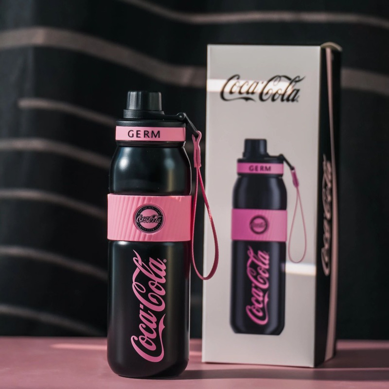 [CÓ SẴN][CHÍNH HÃNG] BÌNH GIỮ NHIỆT THỂ THAO CAO CẤP COCACOLA KÈM ỐNG HÚT LÕI INOX316L GERM BÌNH NƯỚC ĐI HỌC BLACKPINK