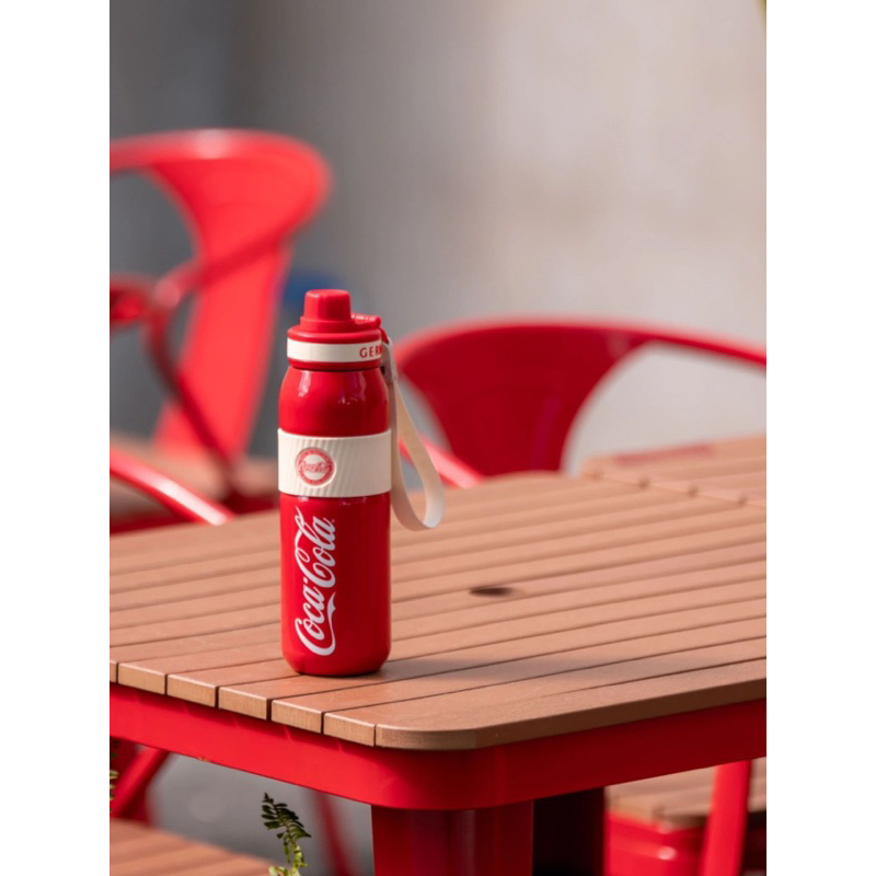 [CÓ SẴN][CHÍNH HÃNG] BÌNH GIỮ NHIỆT THỂ THAO CAO CẤP COCACOLA KÈM ỐNG HÚT LÕI INOX316L GERM BÌNH NƯỚC ĐI HỌC BLACKPINK