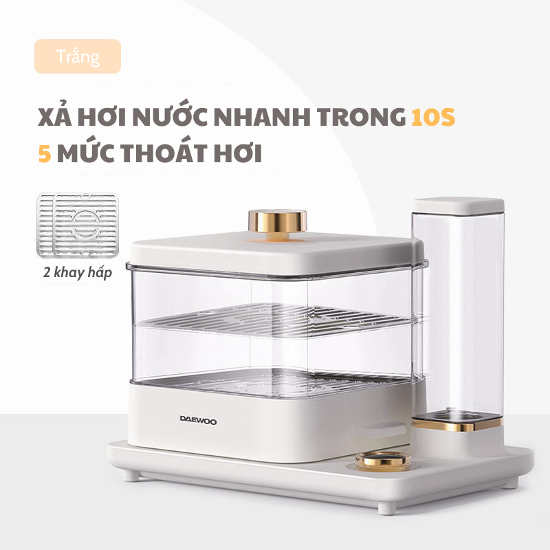 [Chính hãng] [Có bảo hành] [Có sẵn] BẾP HẤP ĐIỆN HAI TÂNG DAEWOO S15