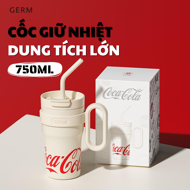 CỐC GIỮ NHIỆT BÌNH NƯỚC GIỮ NHIỆT CAO CẤP GERM X COCACOLA