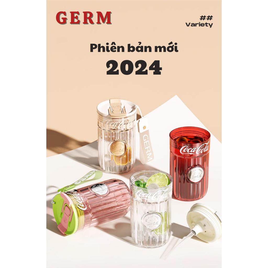 CỐC UỐNG NƯỚC CÁ NHÂN CAO CẤP TRITAN AN TOÀN CHỊU NHIỆT GERM