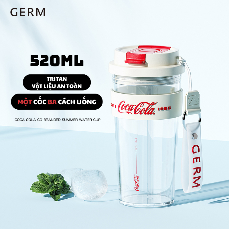 CỐC UỐNG NƯỚC CÁ NHÂN CAO CẤP TRITAN AN TOÀN CHỊU NHIỆT GERM