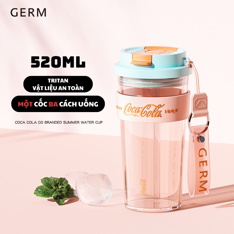 CỐC UỐNG NƯỚC CÁ NHÂN CAO CẤP TRITAN AN TOÀN CHỊU NHIỆT GERM