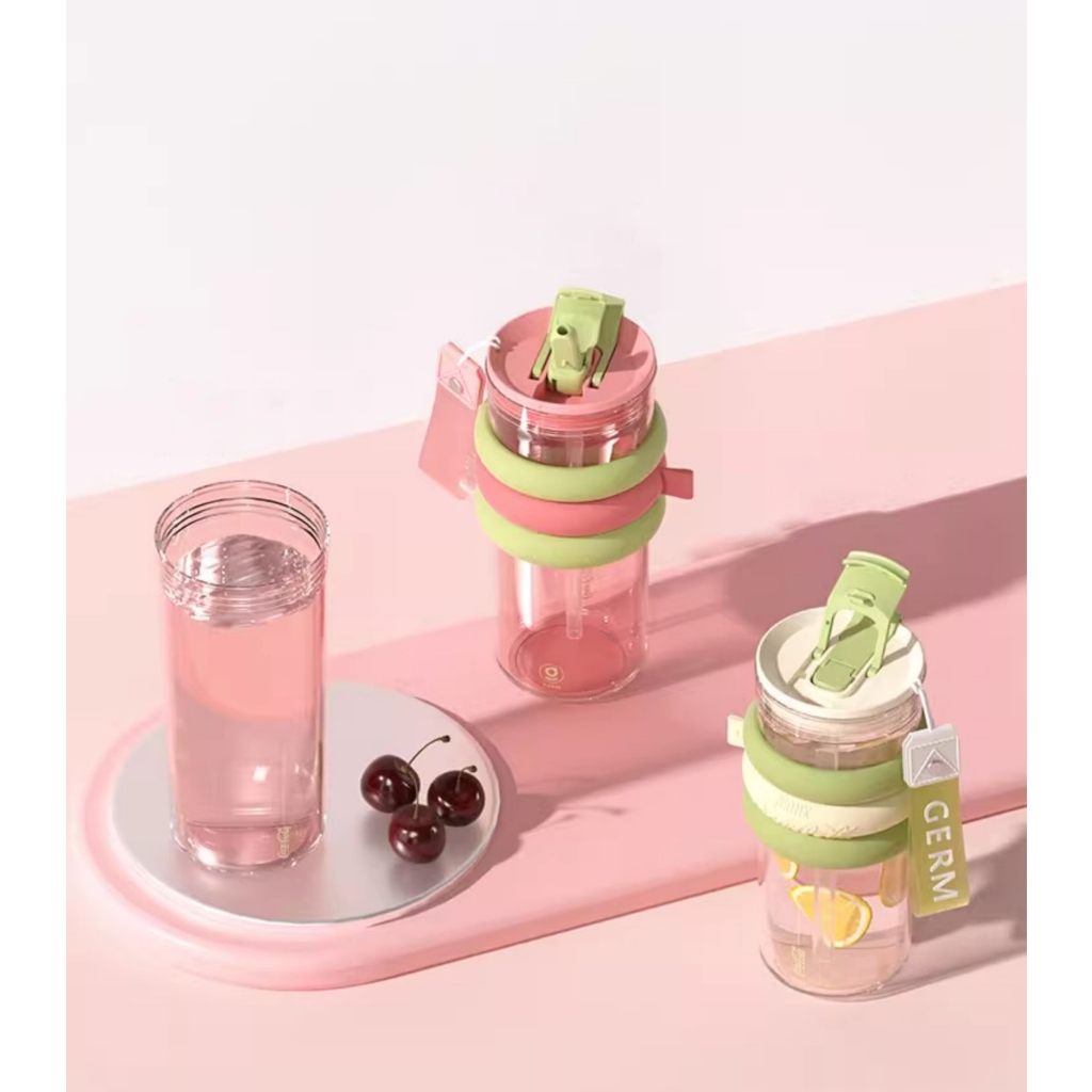 CỐC UỐNG NƯỚC CÁ NHÂN CAO CẤP TRITAN AN TOÀN CHỊU NHIỆT GERM