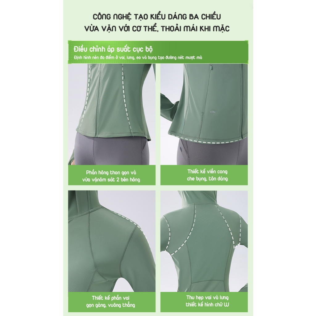 ÁO CHỐNG NẮNG NGĂN CHẶN TIA CỰC TÍM LÀM MÁT BENEUNDER 2024