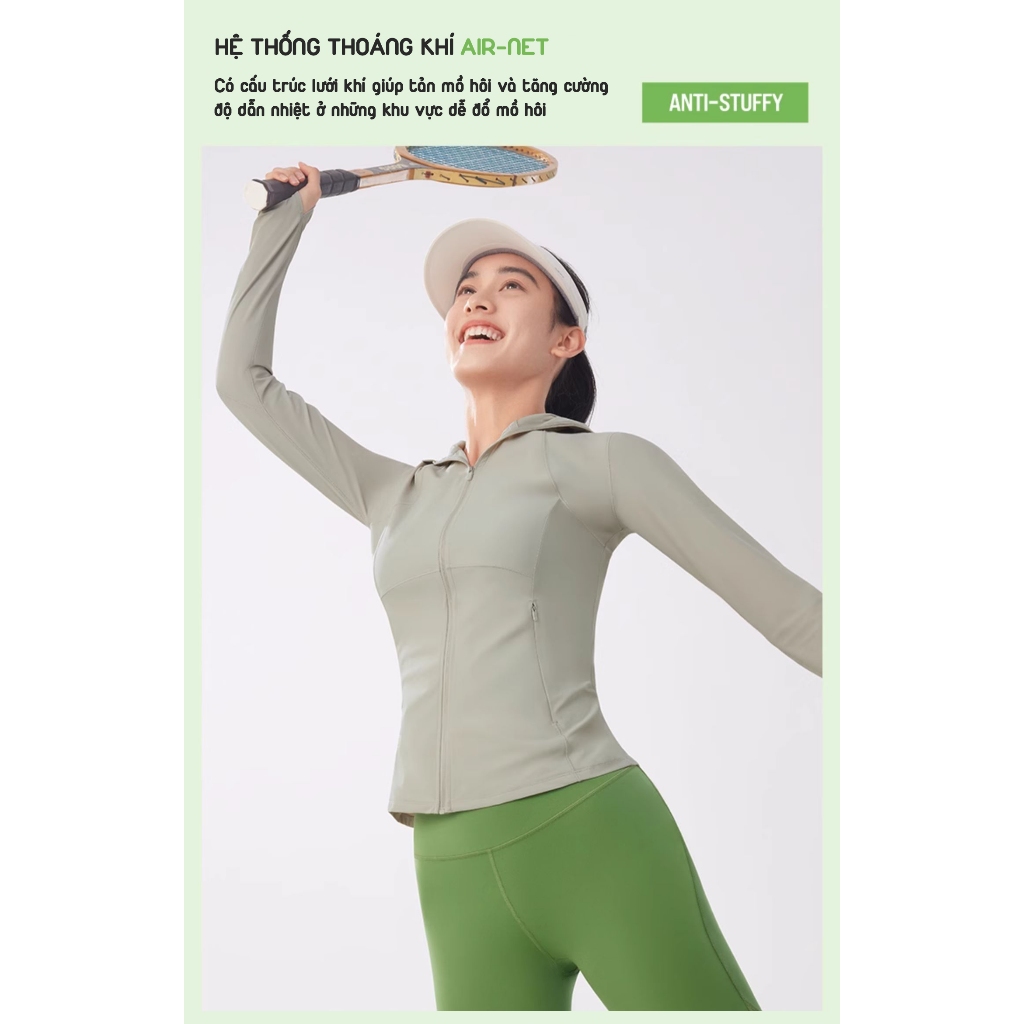 ÁO CHỐNG NẮNG NGĂN CHẶN TIA CỰC TÍM LÀM MÁT SS24 CHÍNH HÃNG BENEUNDER