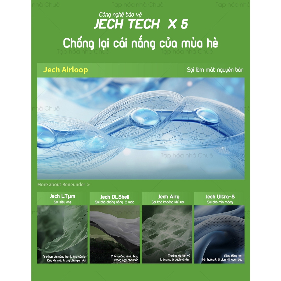 [Ảnh thật] [Có sẵn] [Chính hãng] ÁO CHỐNG NẮNG DÁNG NGẮN CHỐNG TIA UV500 BENEUNDER CHÍNH HÃNG