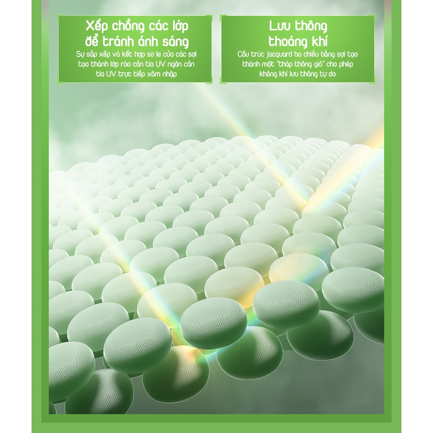 ÁO CHỐNG NẮNG KHÁNG UV MỀM MỎNG THOÁNG MÁT VẢI LƯỚI TỔ ONG UV500 BENEUNDER