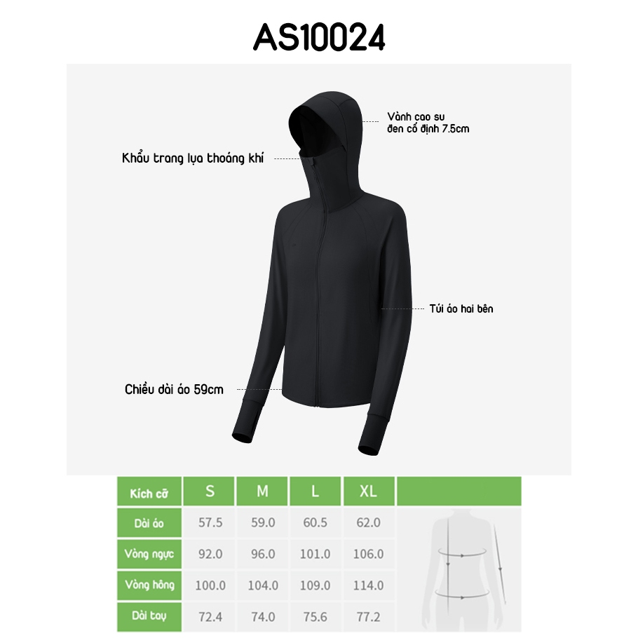 ÁO CHỐNG NẮNG KHÁNG UV MỀM MỎNG THOÁNG MÁT VẢI LƯỚI TỔ ONG UV500 BENEUNDER