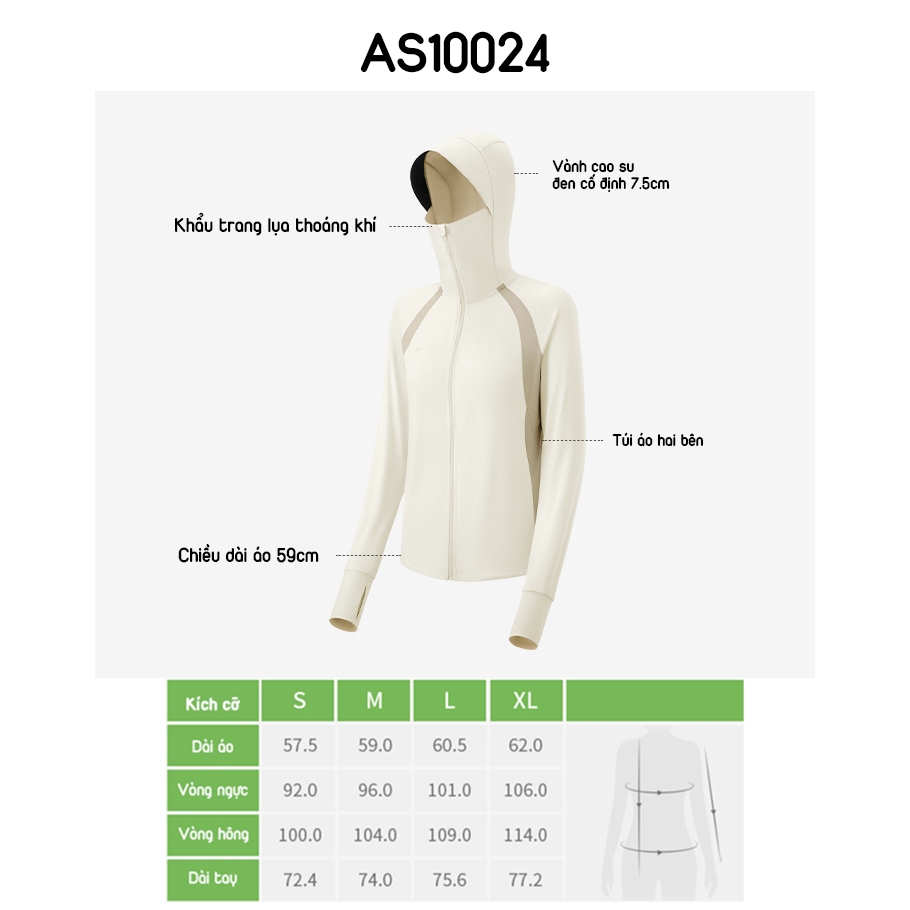 ÁO CHỐNG NẮNG KHÁNG UV MỀM MỎNG THOÁNG MÁT VẢI LƯỚI TỔ ONG UV500 BENEUNDER