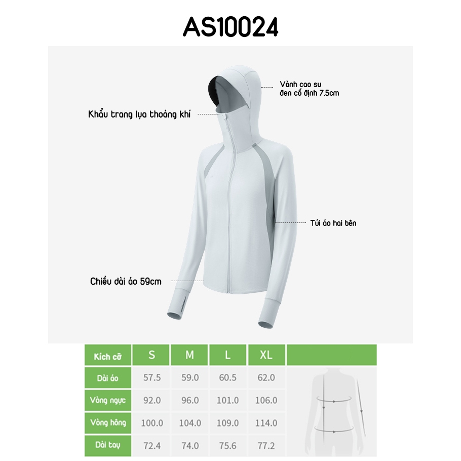 ÁO CHỐNG NẮNG KHÁNG UV MỀM MỎNG THOÁNG MÁT VẢI LƯỚI TỔ ONG UV500 BENEUNDER