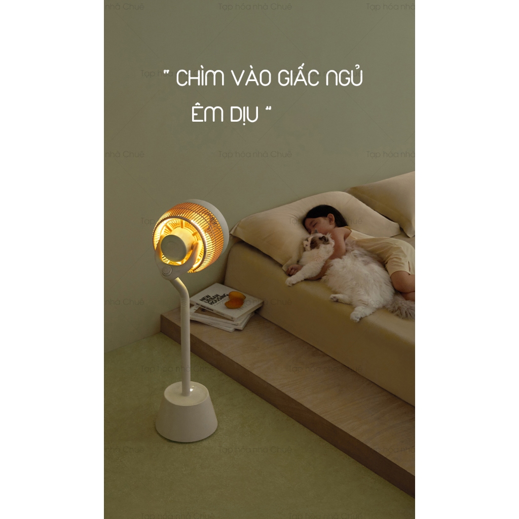 [Chính hãng][Ảnh thật][Có sẵn] QUẠT TUẦN HOÀN LƯU THÔNG KHÔNG KHÍ TỎA MÙI THƠM KEHEAL SX-D1