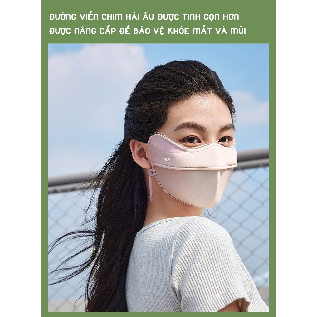 KHẨU TRANG CHỐNG NẮNG CAO CẤP KHÁNG UV UPF50+ BENEUNDER SS2024