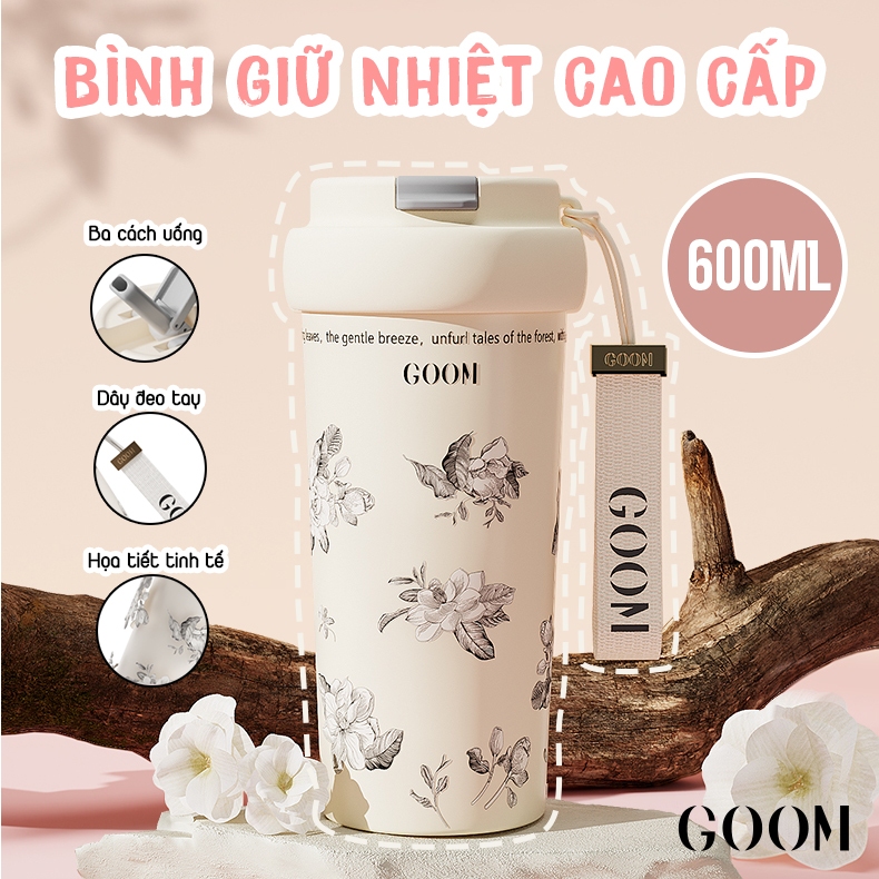 CỐC GIỮ NHIỆT LÕI INOX 316 CAO CẤP GOOM