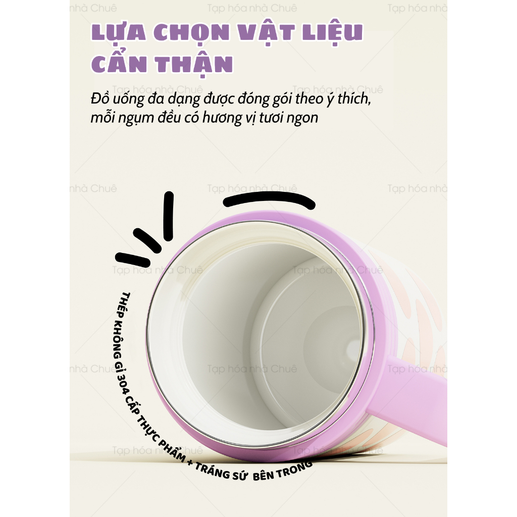CỐC GIỮ NHIỆT CÓ QUAI LÕI SỨ LỌC TRÀ ALLJOINT