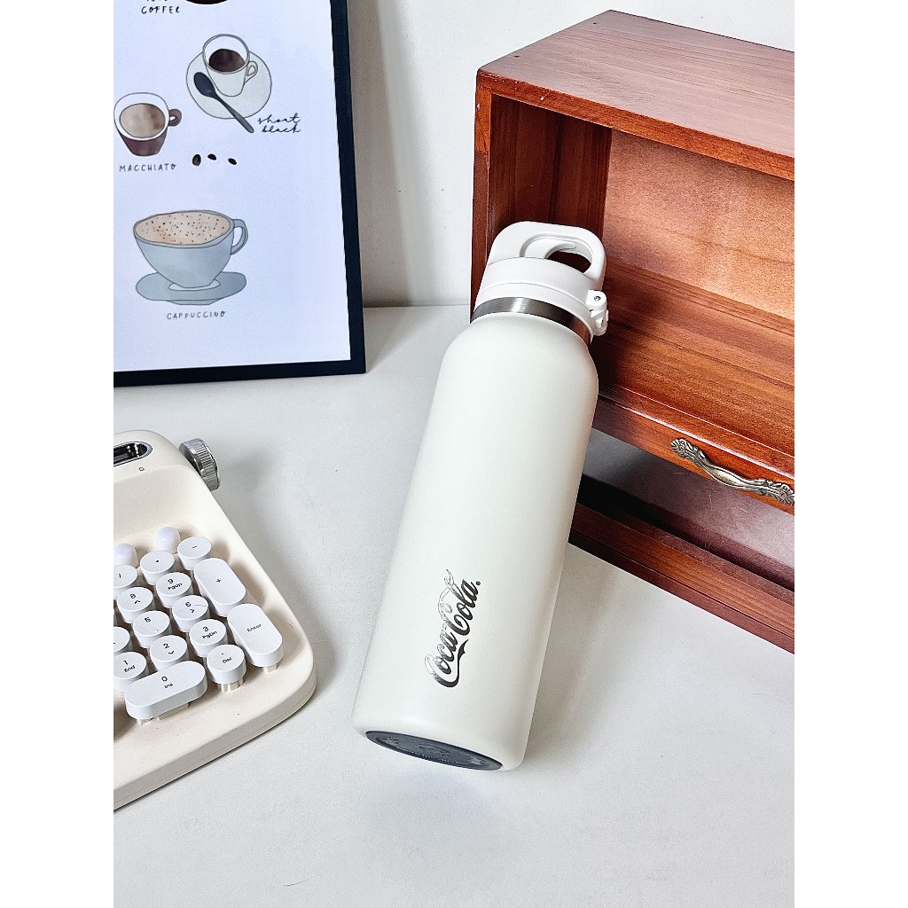 BÌNH GIỮ NHIỆT THỂ THAO NẮP LẬT LÕI THÉP KHÔNG GỈ S31603 CAO CẤP CHÍNH HÃNG GERM