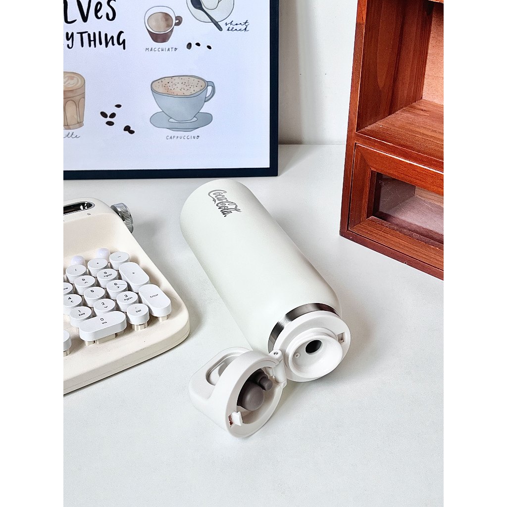 BÌNH GIỮ NHIỆT THỂ THAO NẮP LẬT LÕI THÉP KHÔNG GỈ S31603 CAO CẤP CHÍNH HÃNG GERM