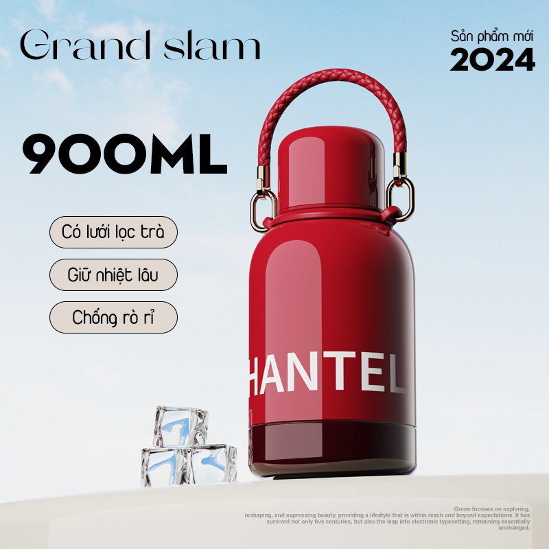 BÌNH GIỮ NHIỆT CAO CẤP GOOM 900ml VHANTEL